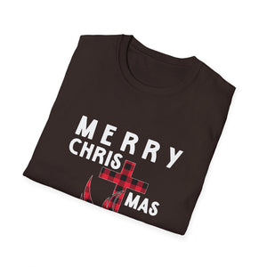 Christmas Plaid Dove T-Shirt — 