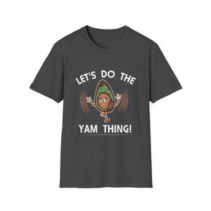 Let’s Do The Yam Thing! Avocado Cartoon T-Shirt