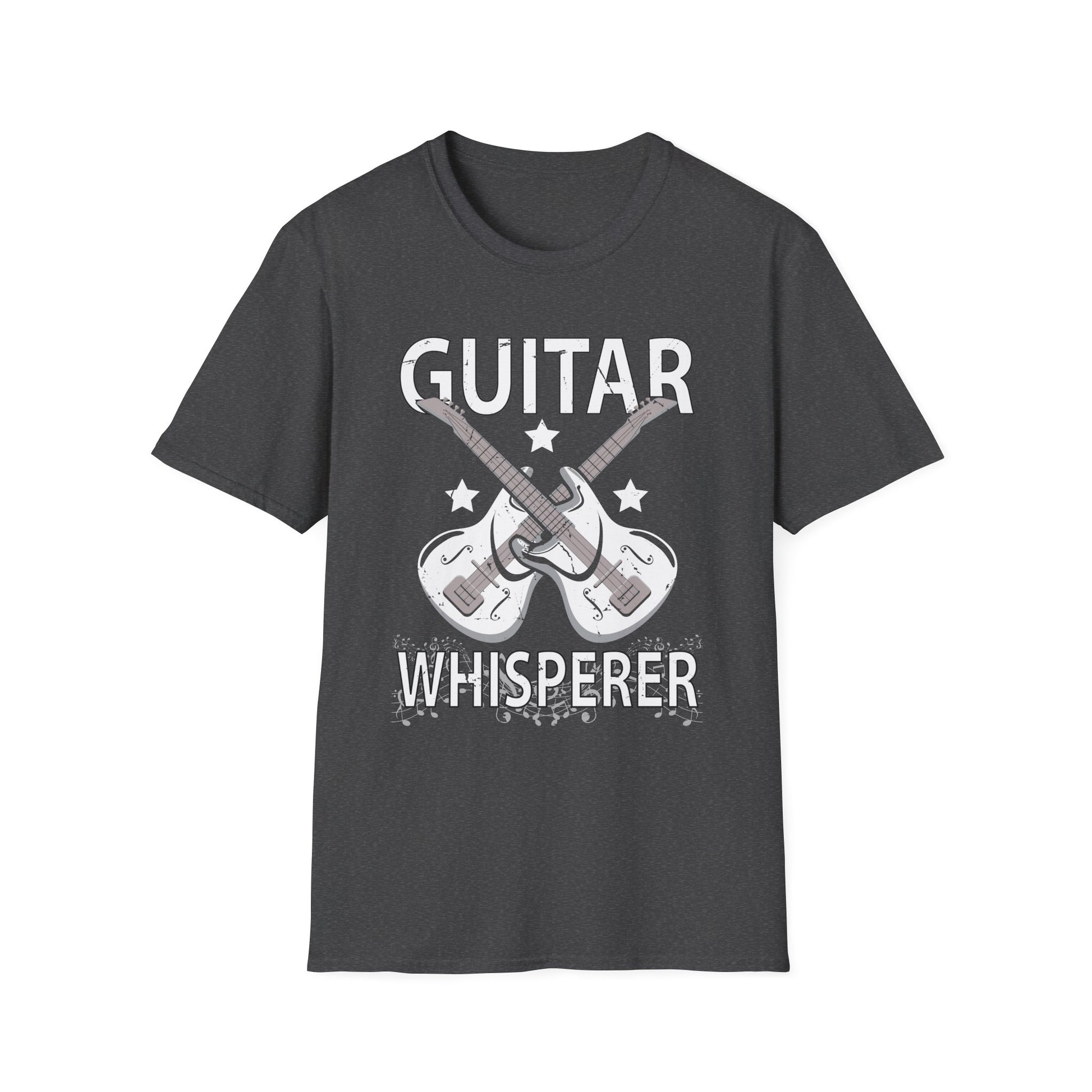 Guitars Whisperer Funny Guitarist Music Lover Unisex T-Shirt