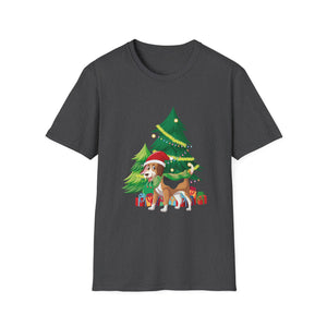 Beagle Dog Owners Christmas Ugly Christmas Unisex T-Shirt