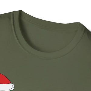 Nice Naughty I Swear I Tried Christmas List Xmas Santa Claus Unisex Softstyle T-Shirt