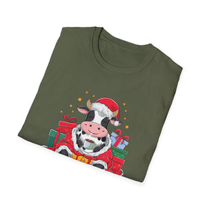 Christmas Cow T-Shirt — 