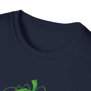 Gaming Pumpkin T-Shirt — Cool Jack-O'-Lantern with Controllers (Halloween Gamer Tee)