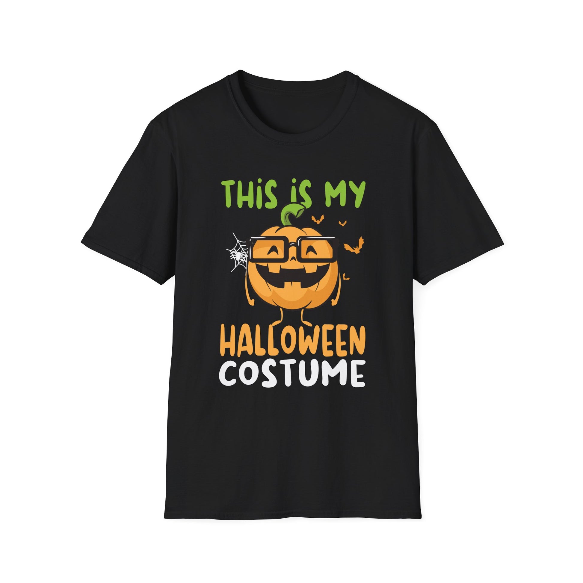 This Is My Halloween Costume Funny Jack O'Lantern Pumpkin T-Shirt Unisex Softstyle T-Shirt