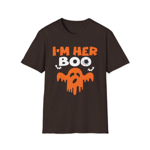 I'm Her Boo Halloween T-Shirt — Cute Couples Ghost Tee