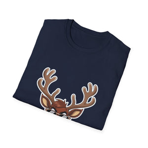 Reindeer Sunglasses T-Shirt — Cool Rudolph Christmas Tee