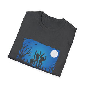 Women Girls Funny Halloween Resting Witch Face T-Shirt-productor-mockup
