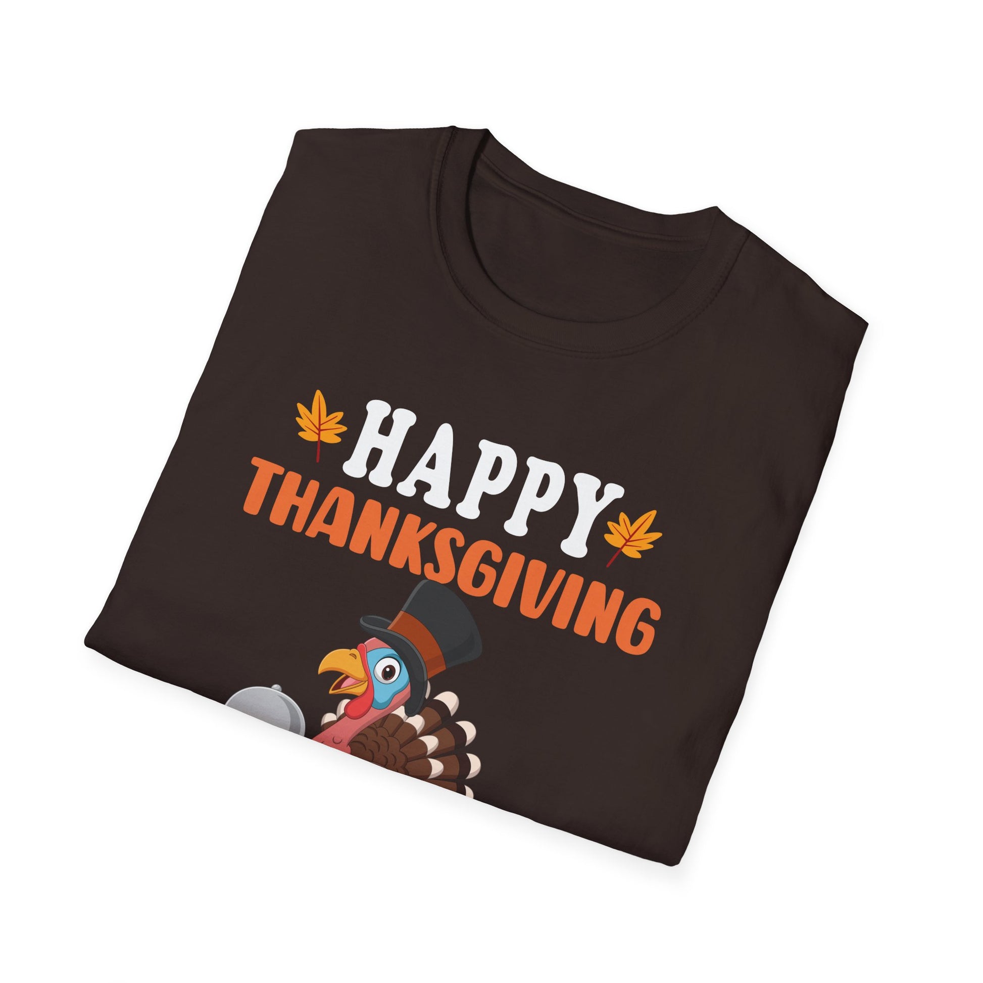 Thanksgiving Birthday T-Shirt — "Happy Thanksgiving and Yes It's My Birthday" Turkey Tee