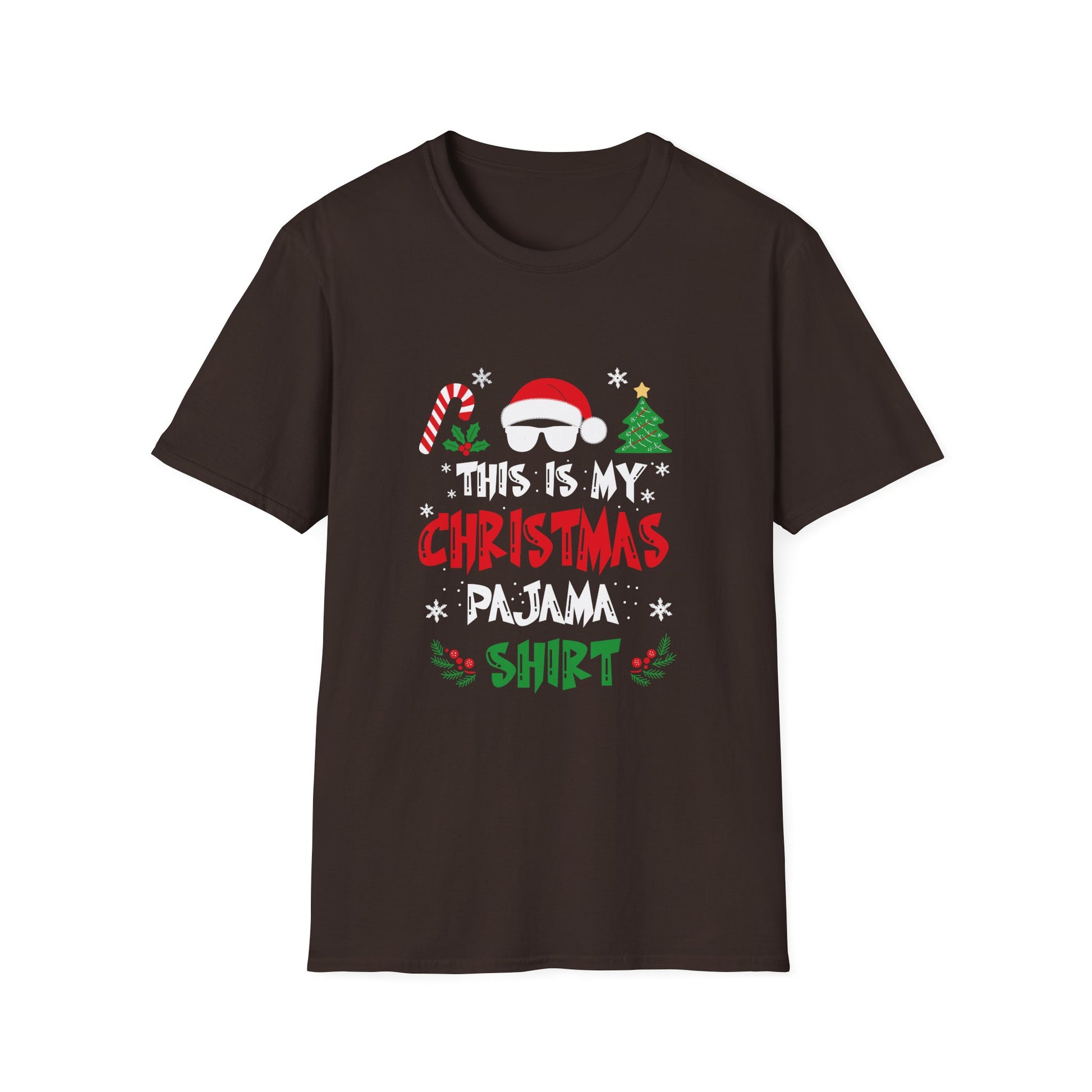 Christmas Pajama Shirt - "This Is My Christmas Pajama Shirt" Holiday Tee