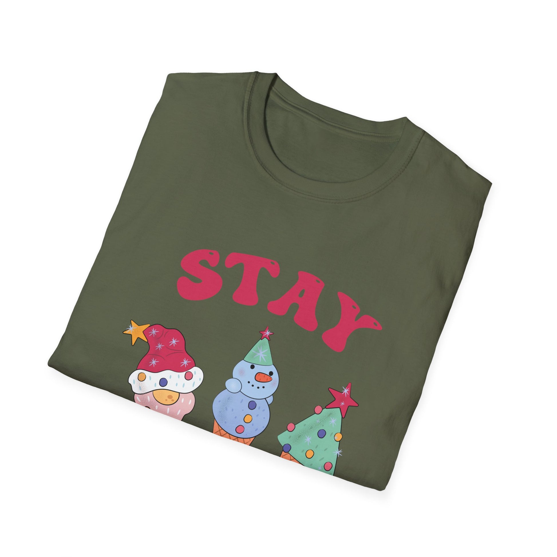 Christmas In July Stay Frosty Summer Hawaiian Christmas Unisex T-Shirt