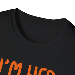 I'M Her Boo - Halloween Costume - Halloween Tee Unisex Softstyle T-Shirt