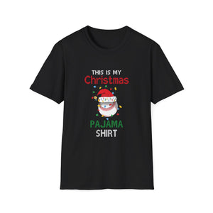 This Is My Christmas Pajama Shirt T-Shirt — Funny Holiday Santa Tee