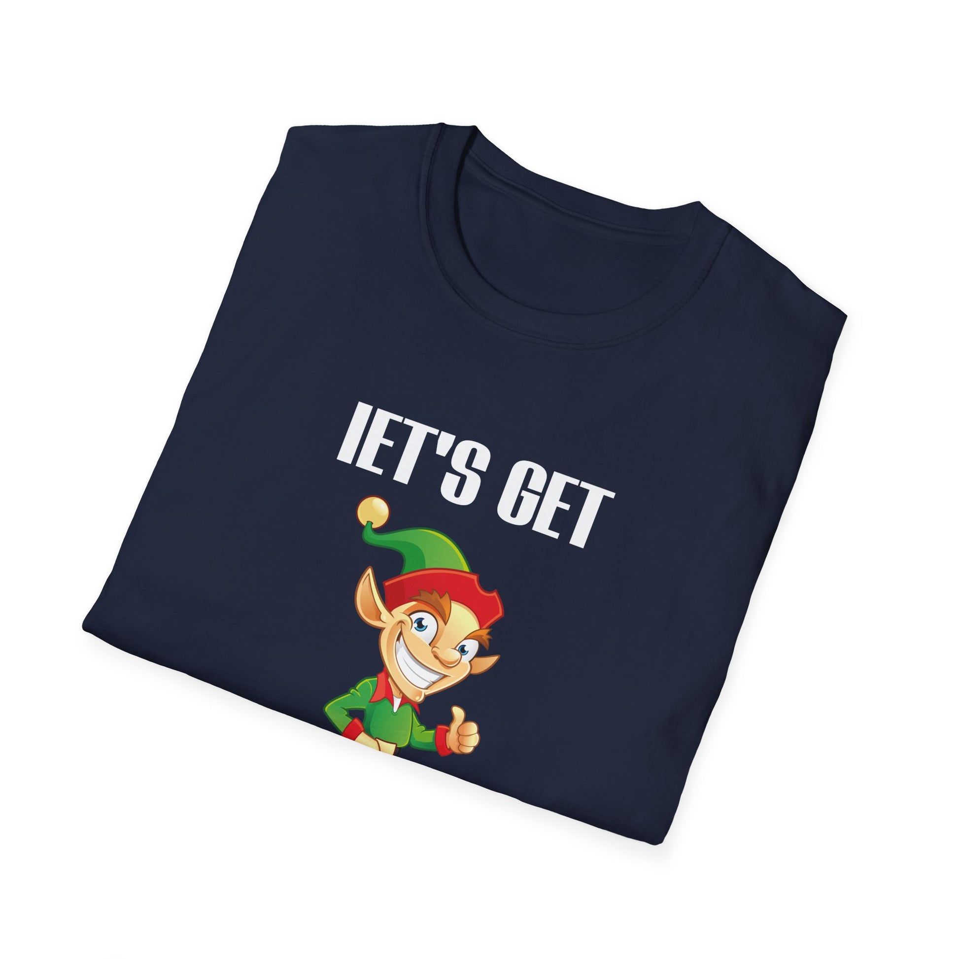 Christmas Elf Santa Ugly Christmas Unisex T-Shirt