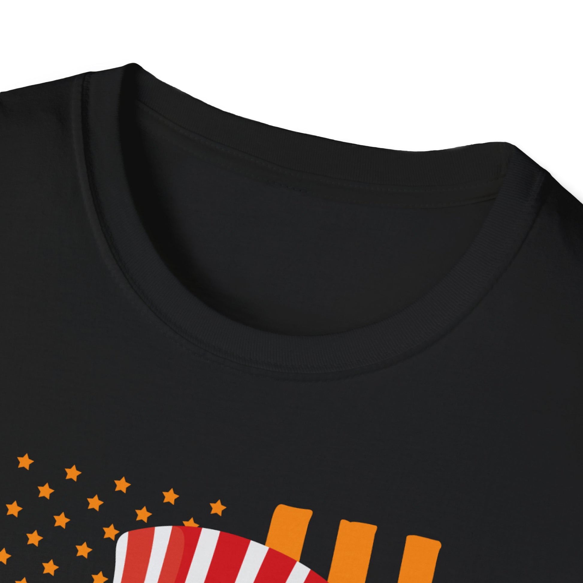 Patriotic Jack-O'-Lantern T-Shirt — American Flag Halloween Tee