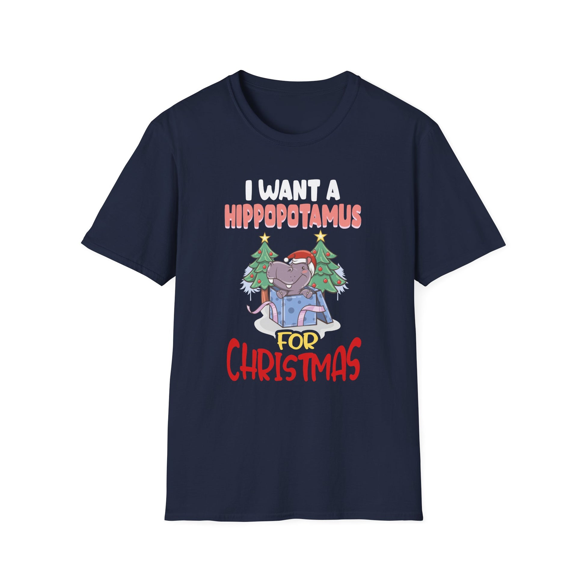 I Want a Hippopotamus for Christmas Unisex T-Shirt