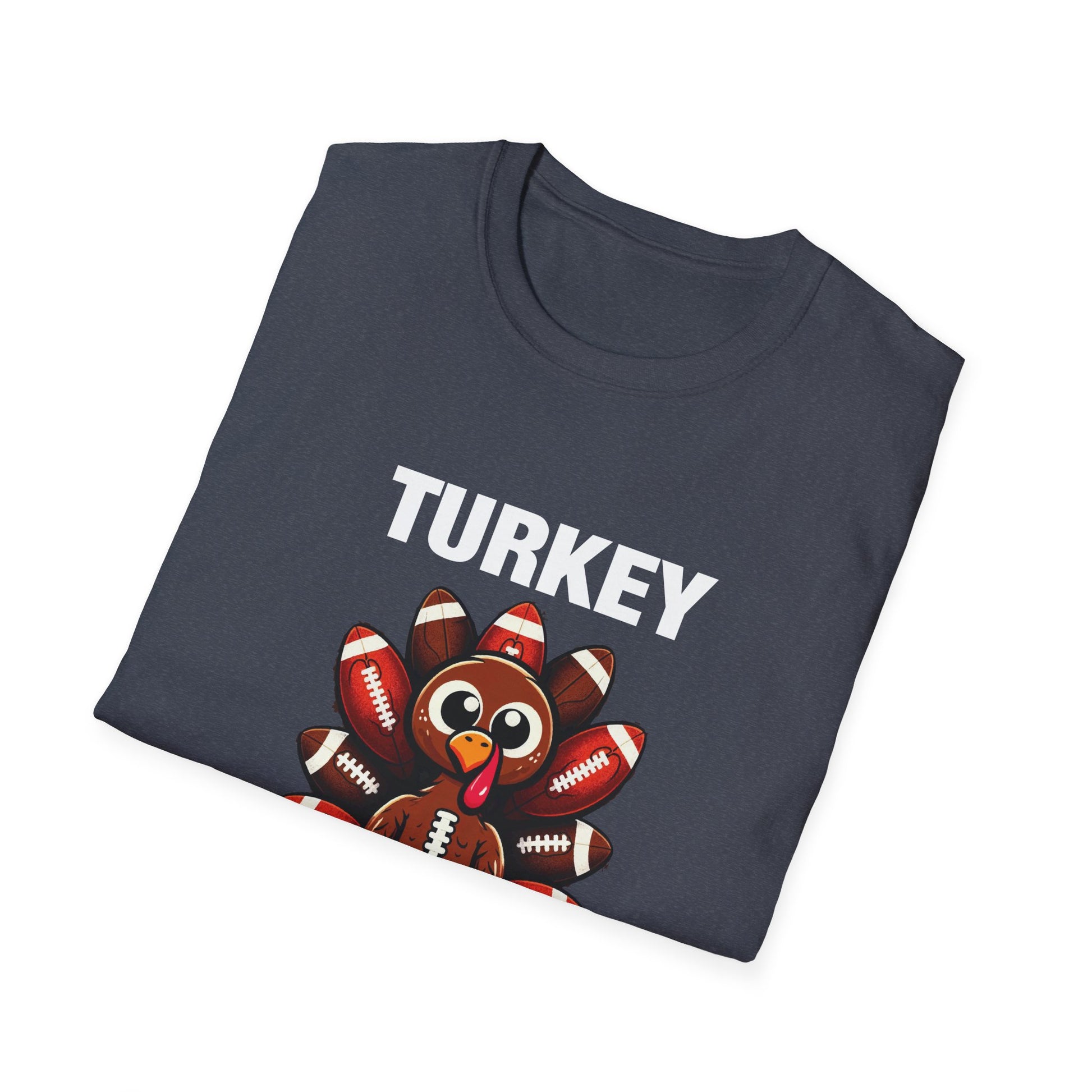 Turkey Moo Funny Thanksgiving Unisex Softstyle T-Shirt