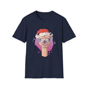 Alpaca Christmas Tree Funny Ugly Christmas Sweater Unisex T-Shirt