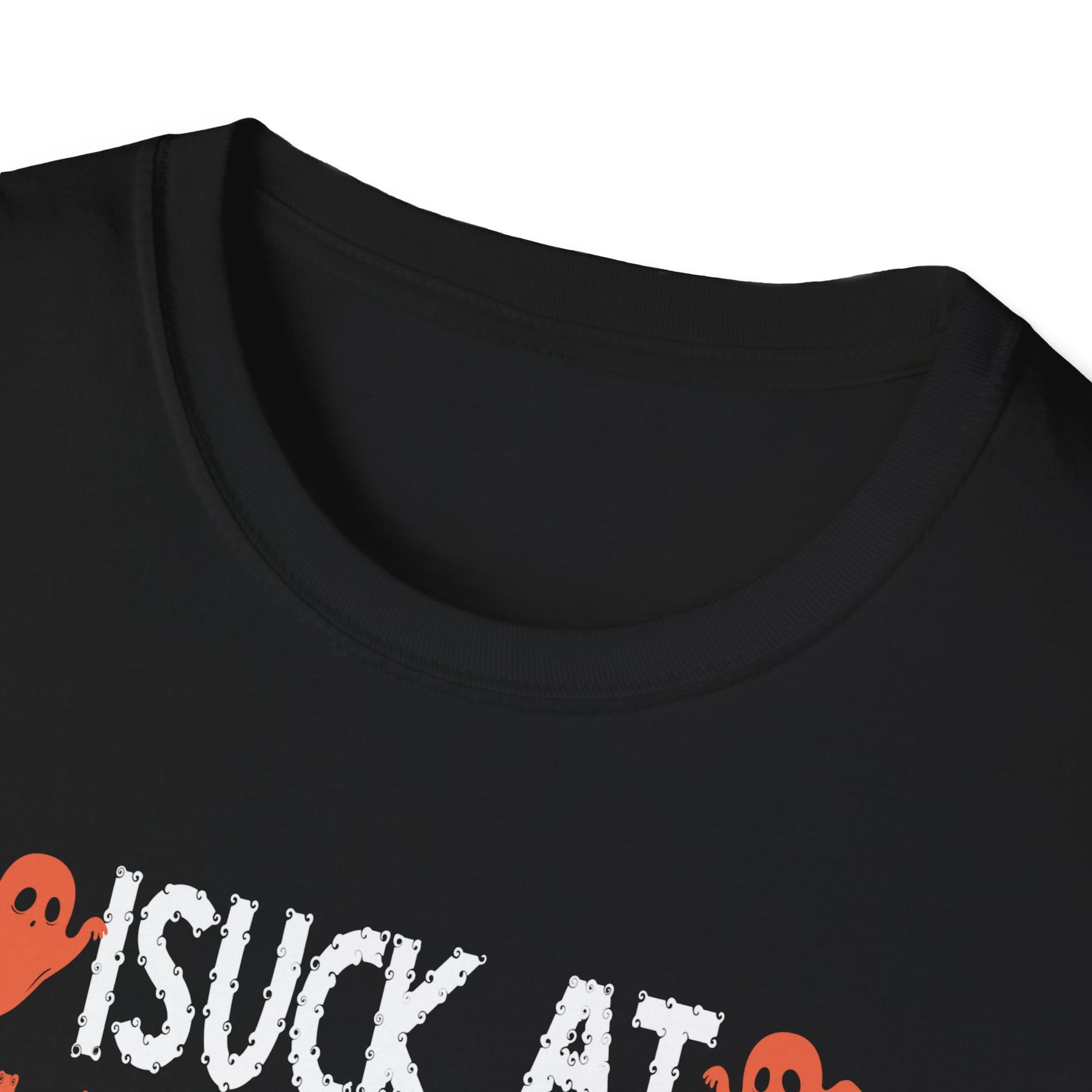 Halloween Cat T-Shirt — "I Suck at Halloween Costumes So Here’s Some Cute Cats" Funny Graphic Tee