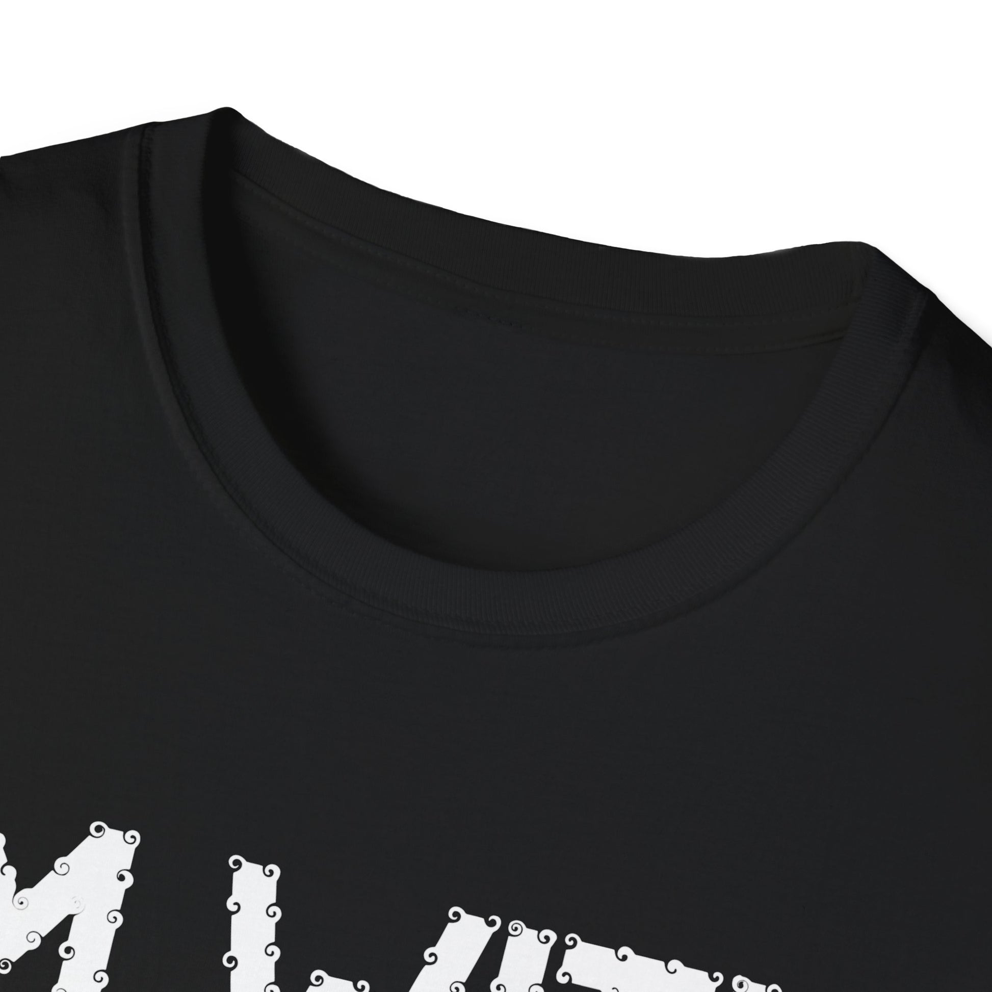 I'm With The Angel Halloween T-Shirt — Funny Witch & Angel Broom Tee
