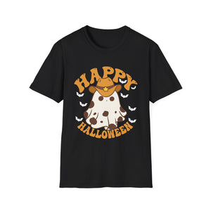 Happy Halloween Groovy Halloween Costume For Women TeeUnisex Softstyle T-Shirt