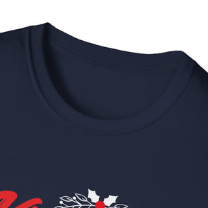 Kiss Me Under The Mistletoe Funny Sexy Christmas Unisex T-Shirt