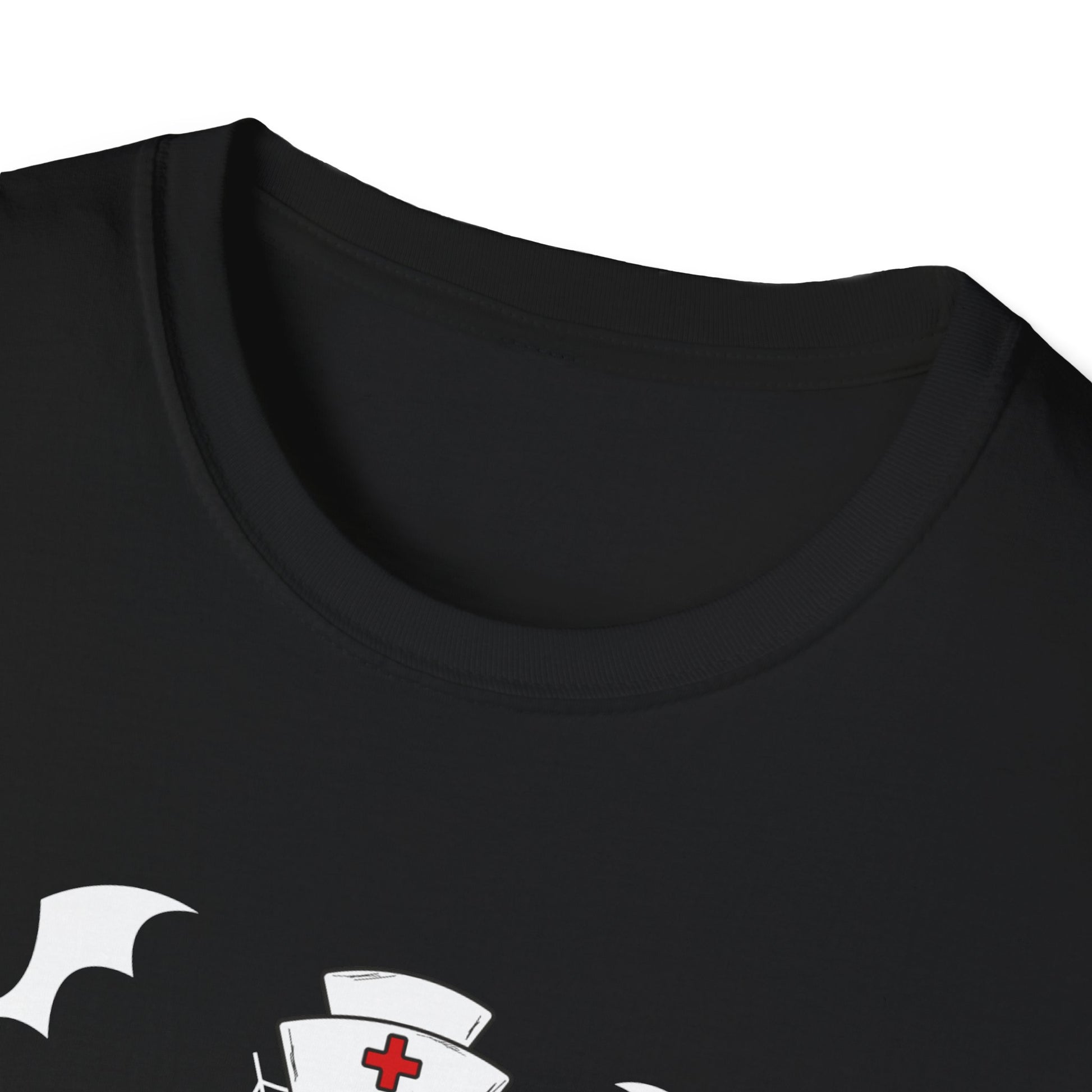 Cute Halloween Nurse Nursing Zombie Halloween Pattern TeeUnisex Softstyle T-Shirt