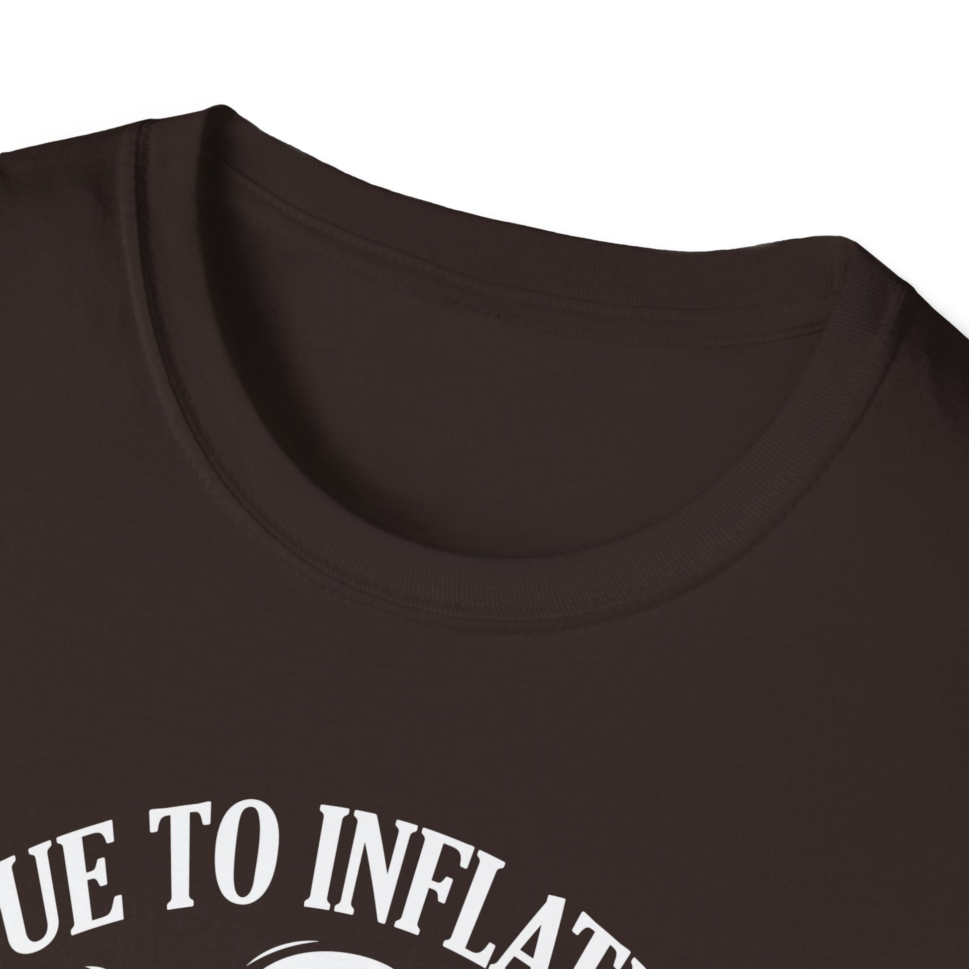 Due To Inflation This Is My Halloween Costume Cute Halloween TeeUnisex Softstyle T-Shirt