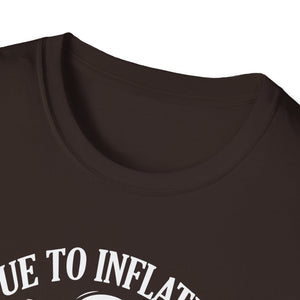 Due To Inflation This Is My Halloween Costume Cute Halloween TeeUnisex Softstyle T-Shirt