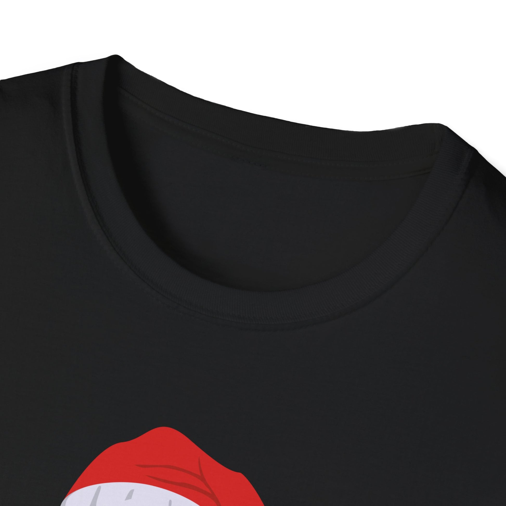 Christmas T-Shirt — "Powered by Christmas Spirit" Holiday Santa Tee