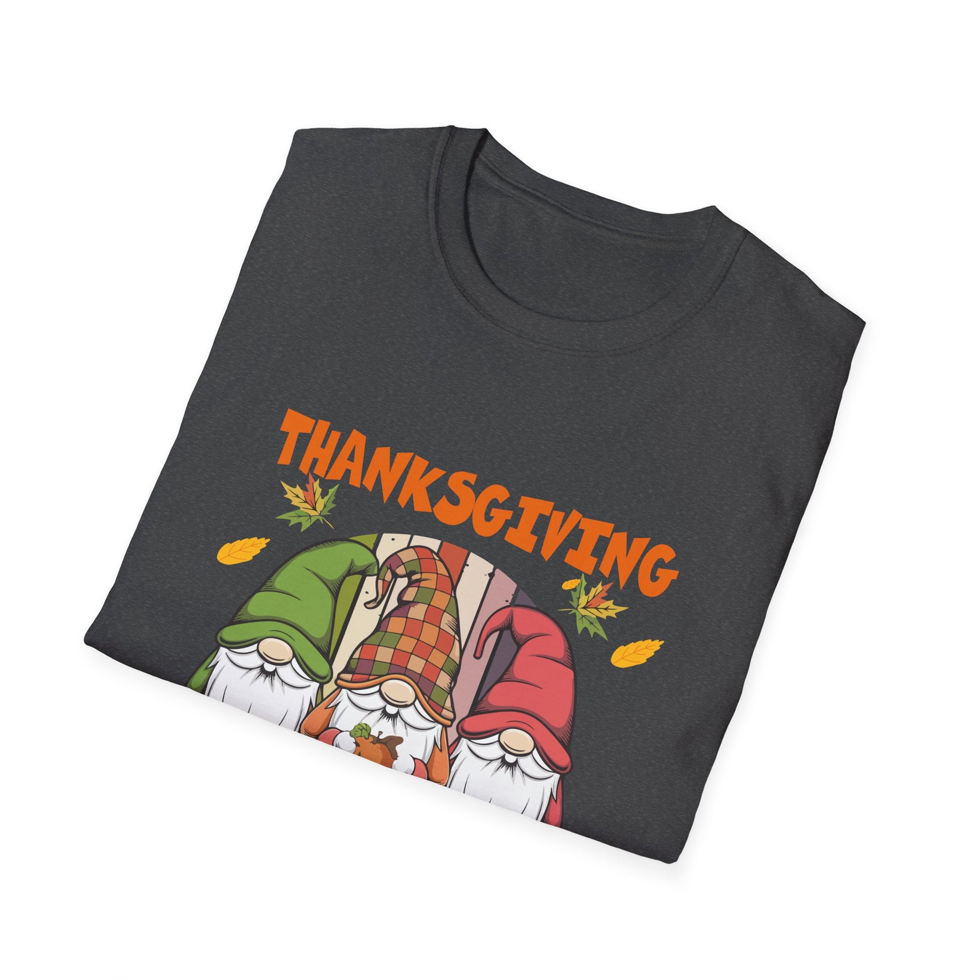 Thanksgiving With My Gnomies Happy Thanksgiving Gnome Fall Unisex T-Shirt