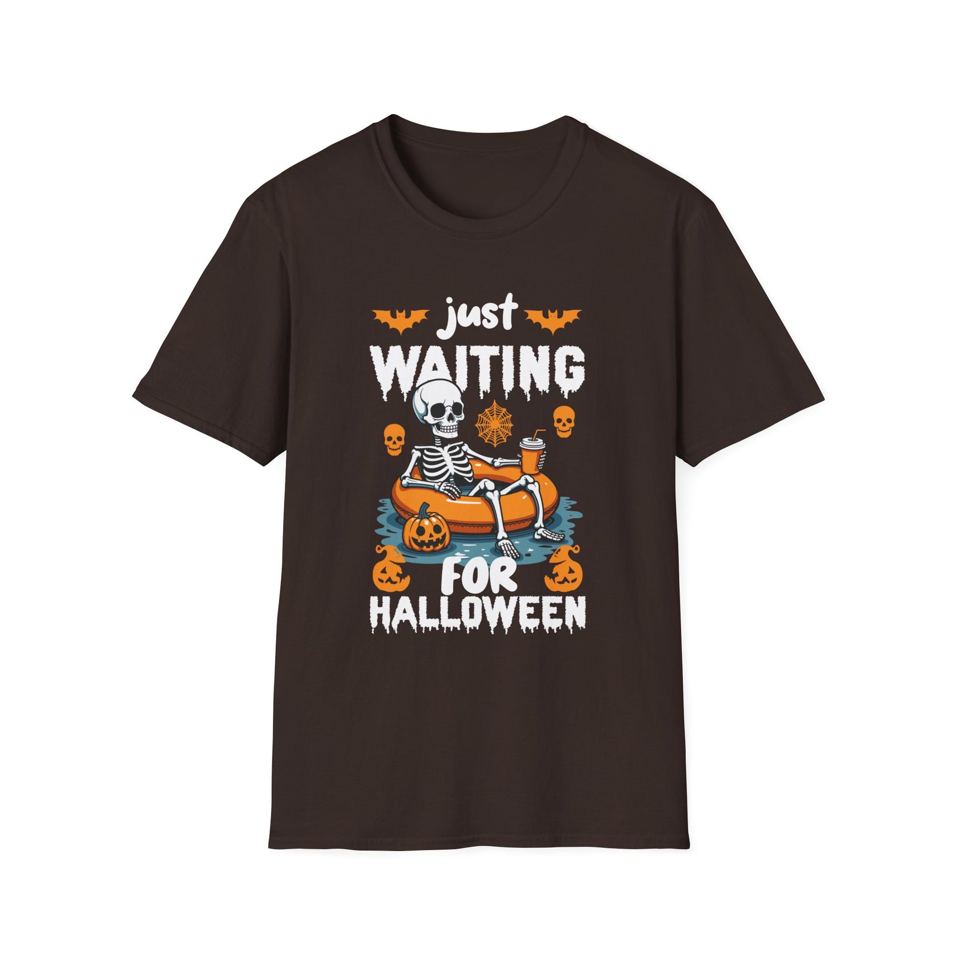 Just Here For The Boos Halloween Costume Funny Halloween TeeUnisex Softstyle T-Shirt