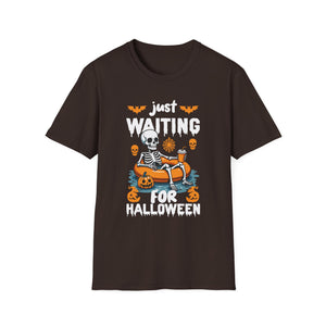 Just Here For The Boos Halloween Costume Funny Halloween TeeUnisex Softstyle T-Shirt