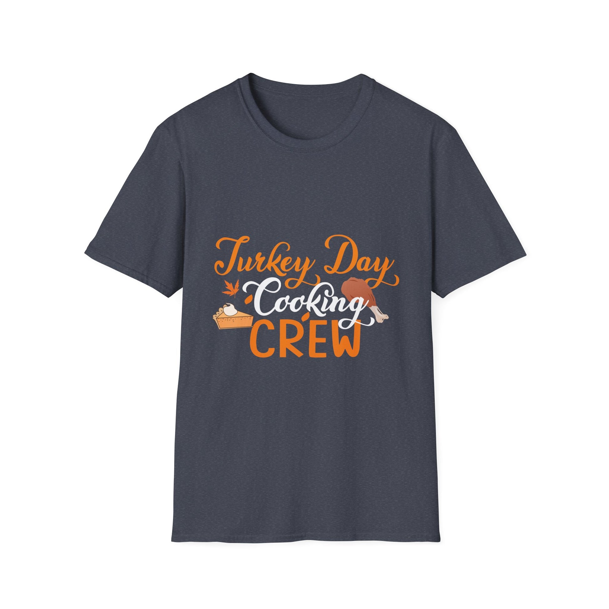 Turkey Day Cooking Crew T-Shirt — Thanksgiving Family Chef Shirt  Unisex T-Shirt