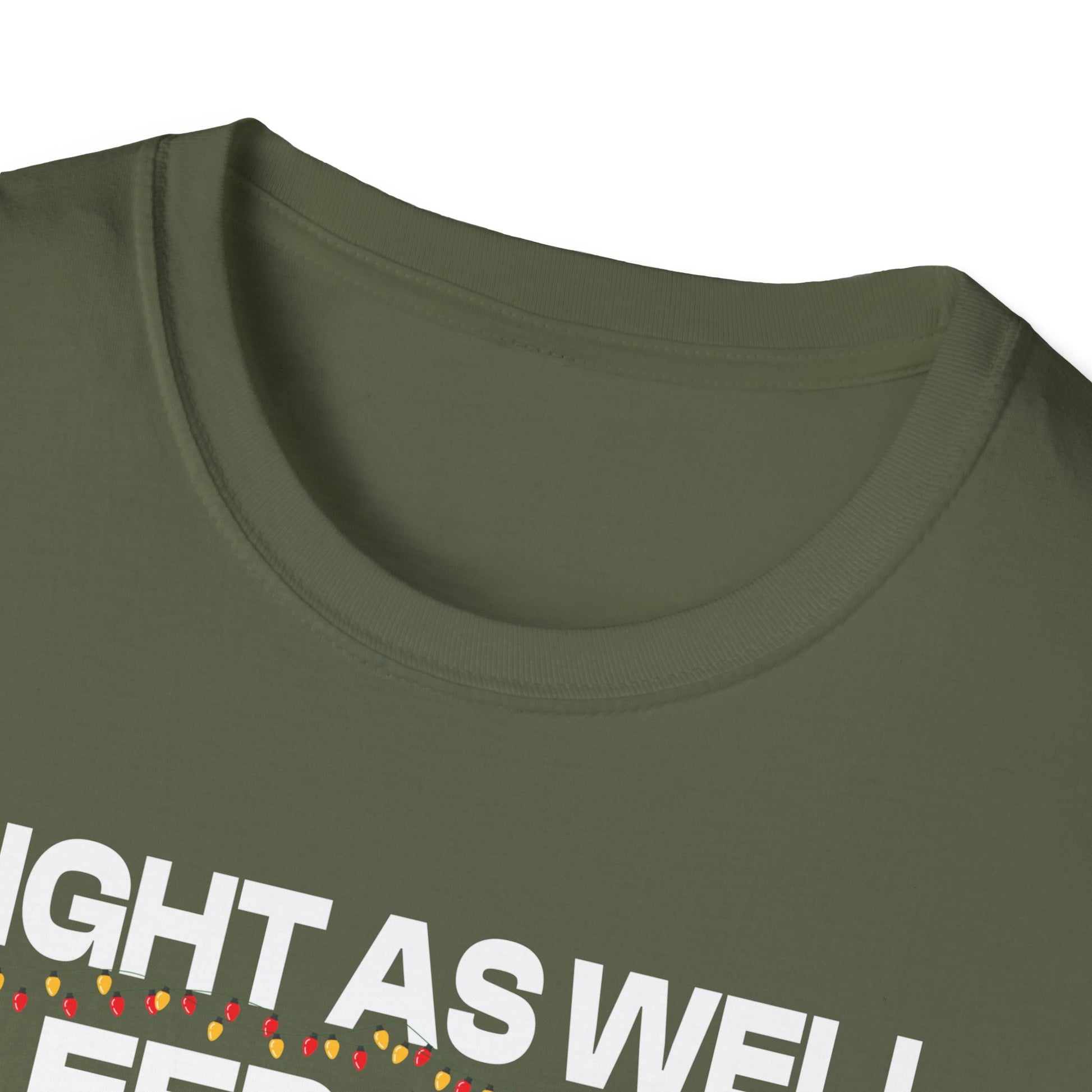Christmas T-Shirt — “Might As Well Sleep Under The Tree ’Cause I’m The Gift In The Family” Funny Holiday Tee