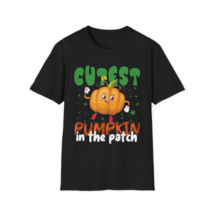 Cutest Pumpkin in the Patch T-Shirt — Kids' Halloween Pumpkin Tee