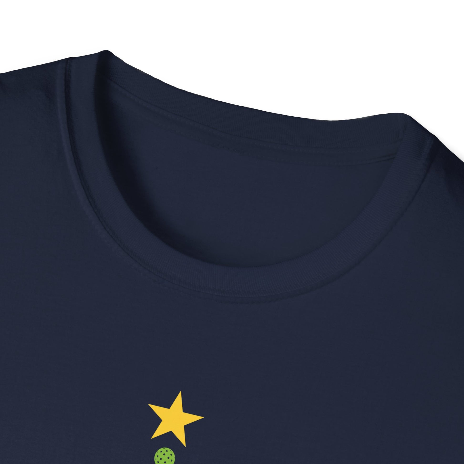 Christmas Pickleball Design_ Christmas Tree Unisex T-Shirt