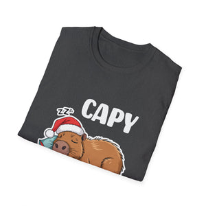 Capybara Christmas Unisex T-Shirt