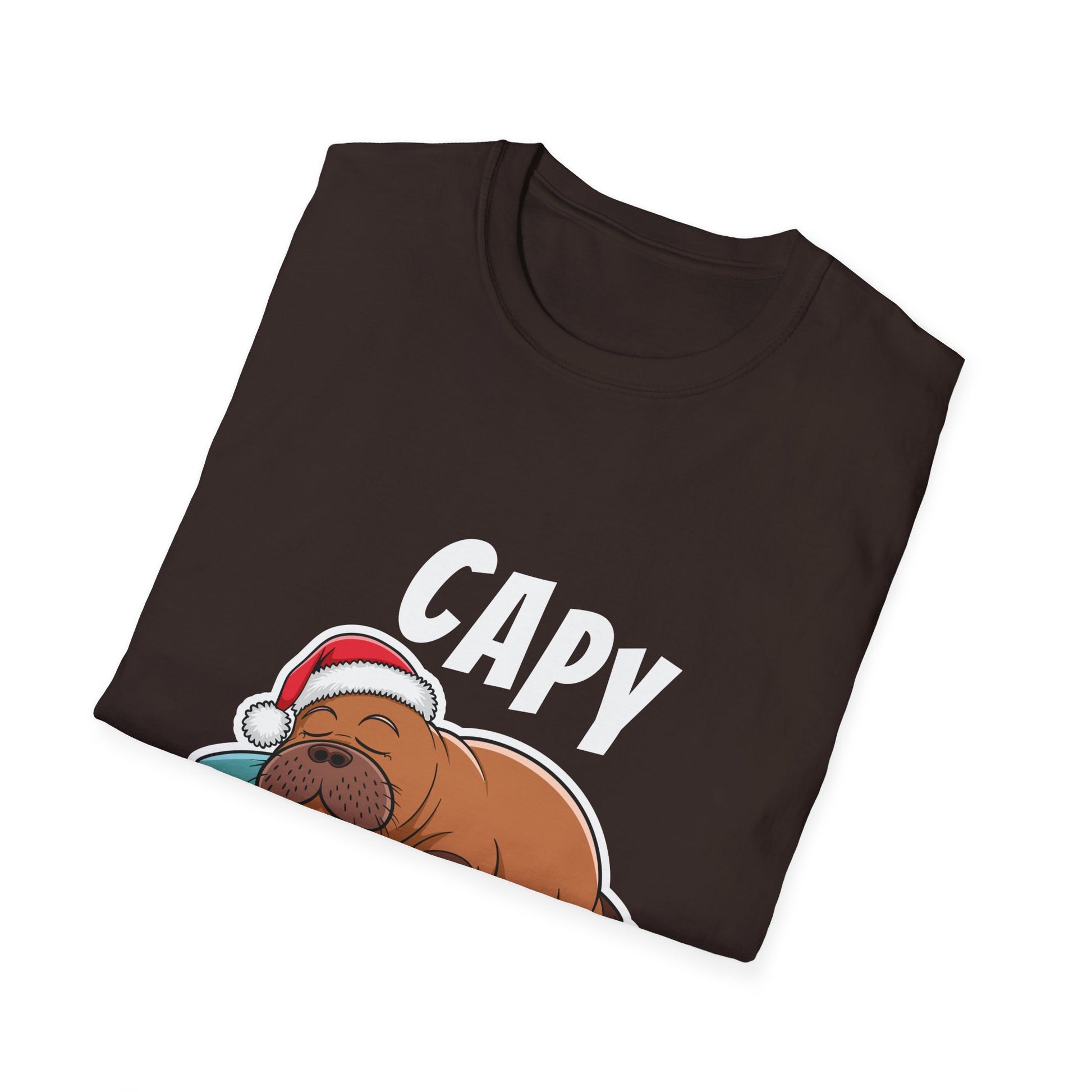 Capybara Christmas Unisex T-Shirt