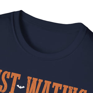 Halloween Skeleton Palm Tree T-Shirt — 