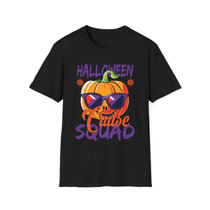 Halloween Squad Pumpkin T-Shirt — Cute Sunglasses Jack-o'-Lantern Tee