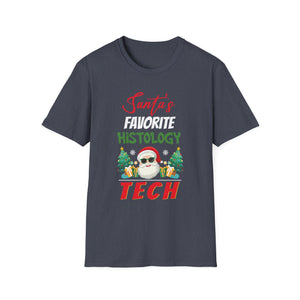 Xmas Tree Santas Favorite Histology Tech Christmas Pajamas Unisex T-Shirt