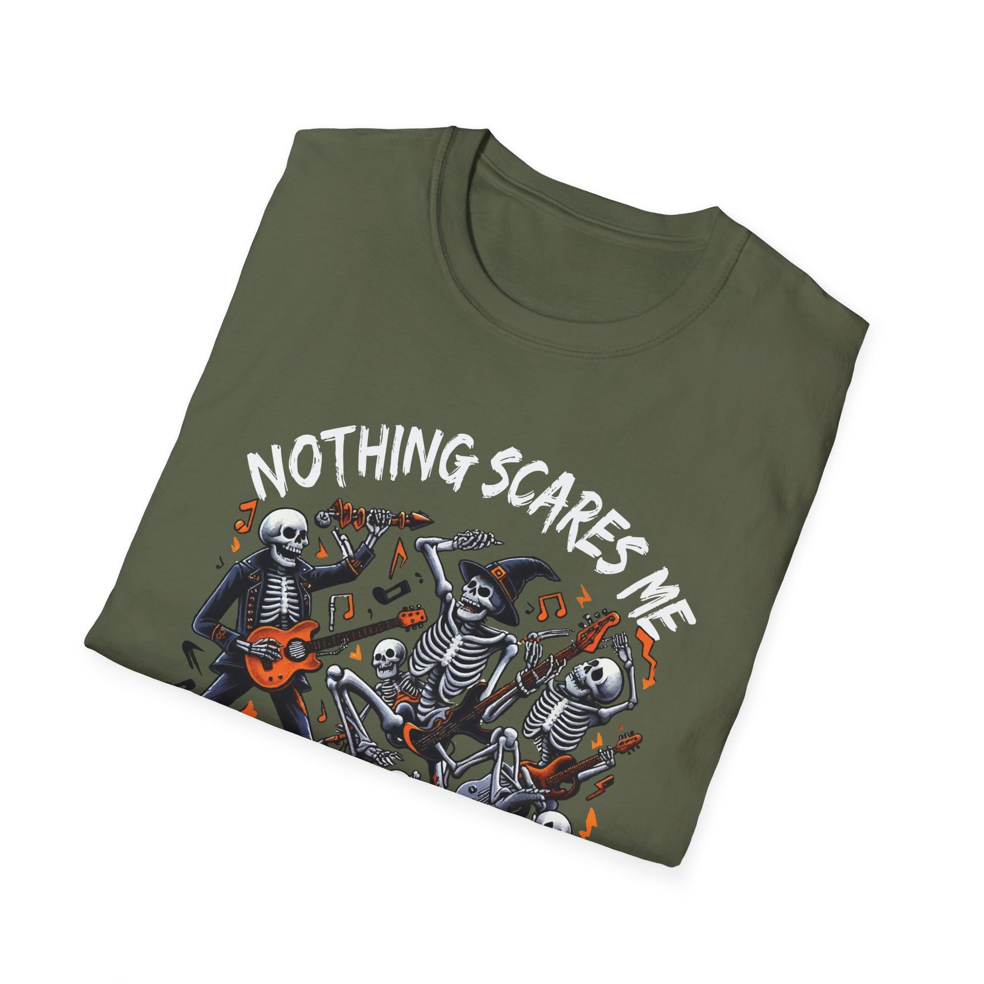 Nothing Scares Me I'm Guitarist T-Shirt