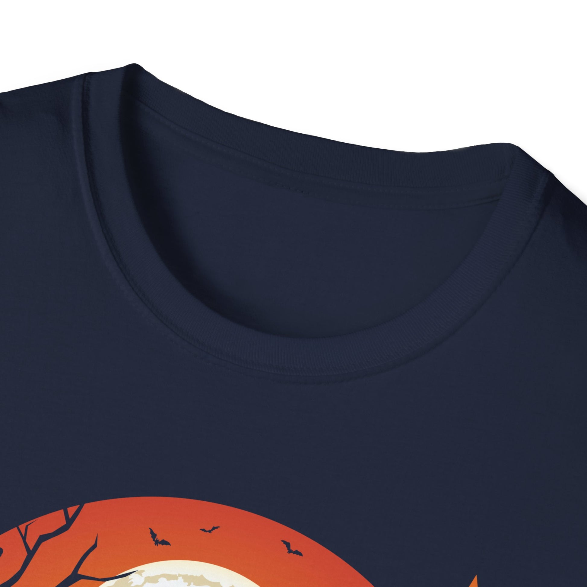Halloween Skateboard T-Shirt — "Flip or Treat" Spooky Moon Graphic