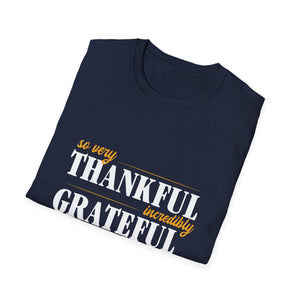 Thankful Grateful Blessed Unisex T-Shirt