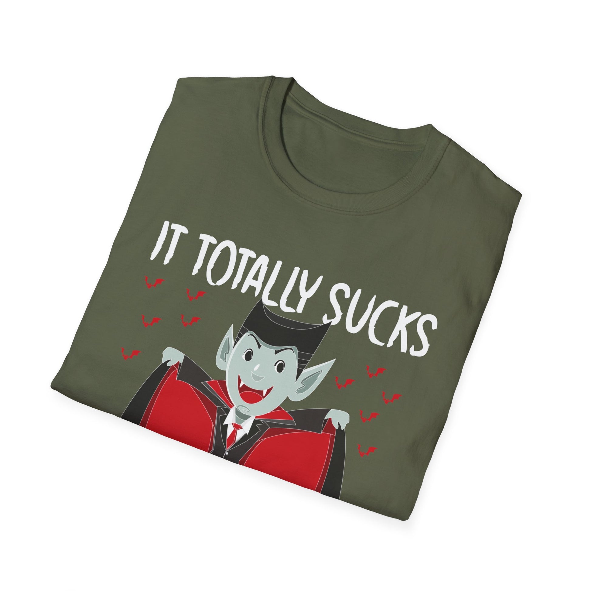 It's frickin bats, I love Halloween, Halloween Fun Halloween Tee Unisex Softstyle T-Shirt