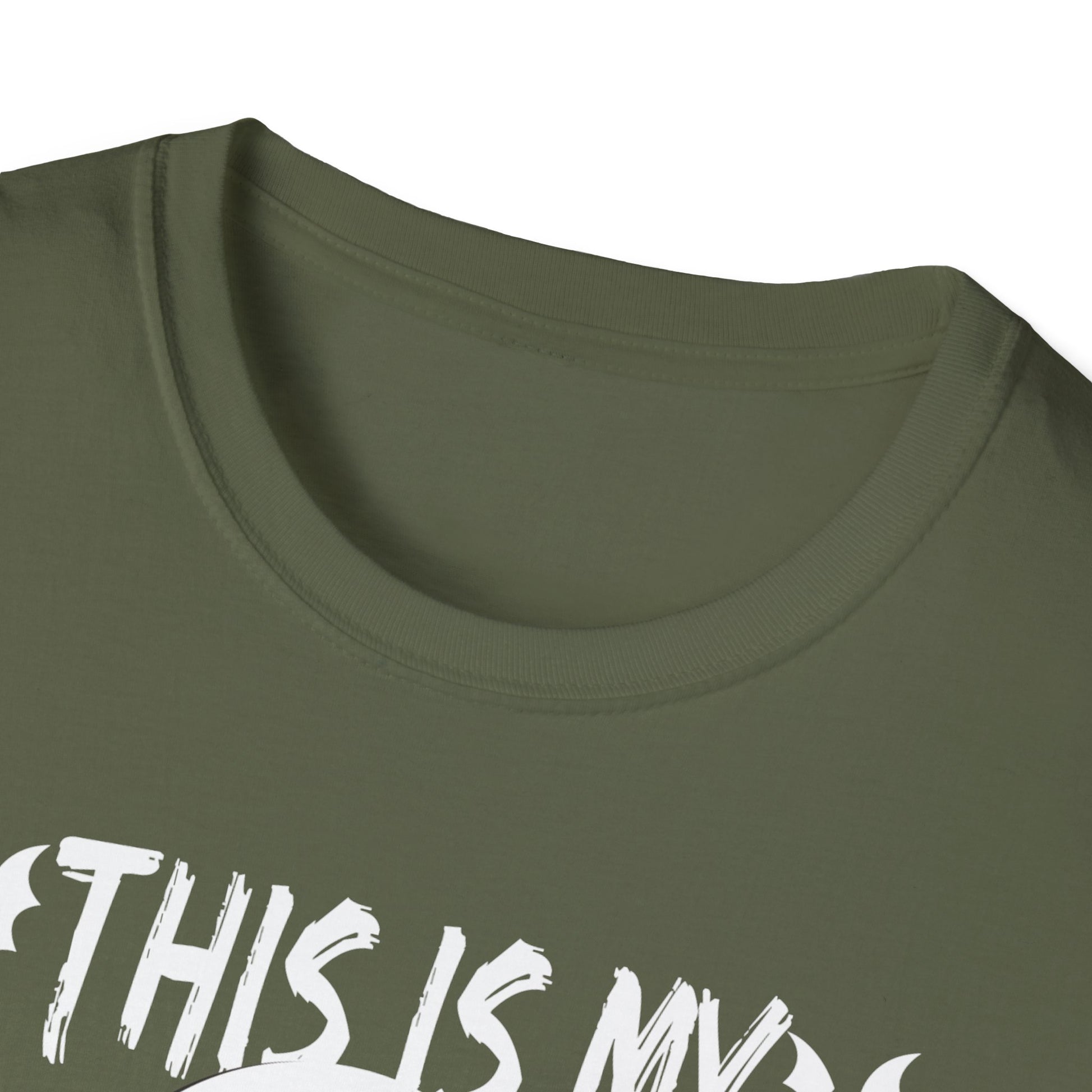 Halloween T-Shirt — "This Is My Halloween Shirt" Ghost Tee