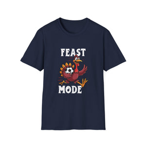 Football Thanksgiving Feast Mode Turkey Thanksgiving  Unisex T-Shirt