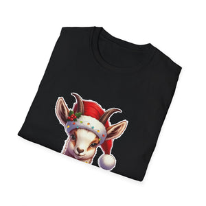 Christmas Baby Reindeer T-Shirt — Cute Santa Hat Holiday Tee
