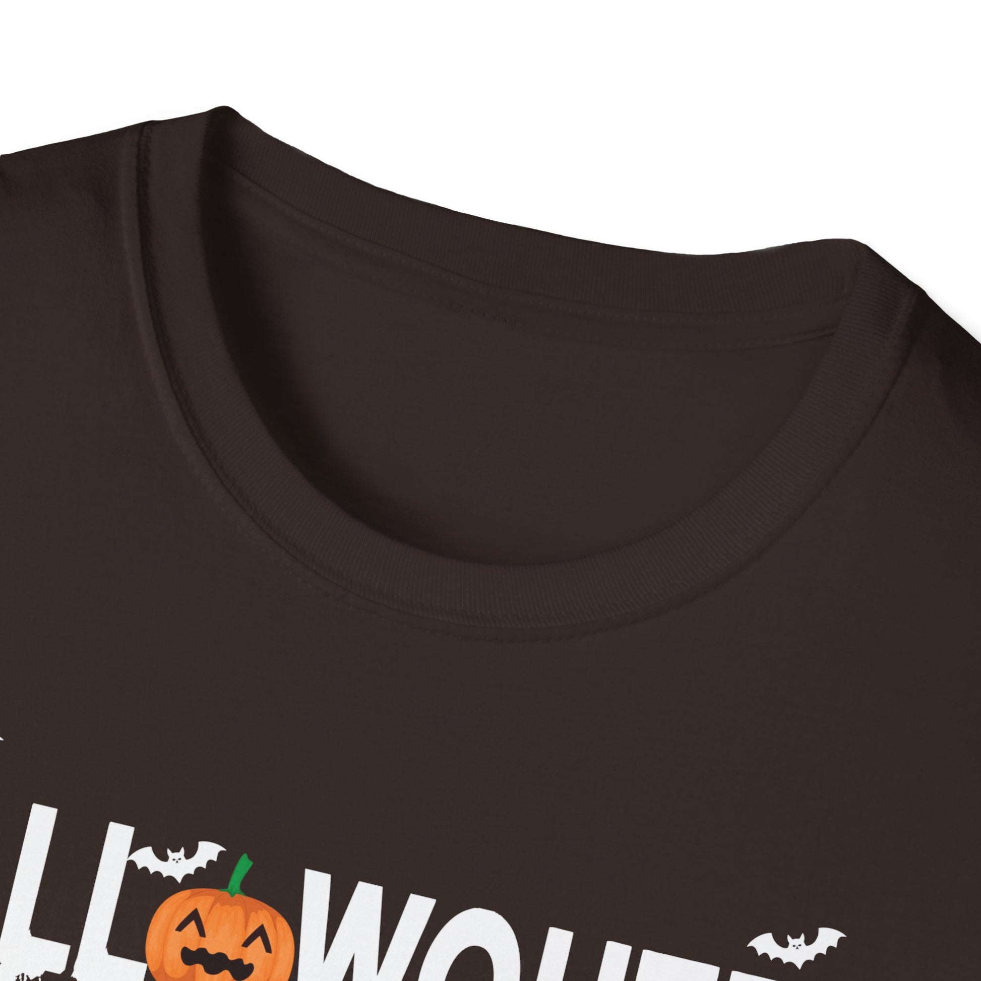 Halloween Queen T-Shirt — Cute Pumpkin & Bat Halloween Tee