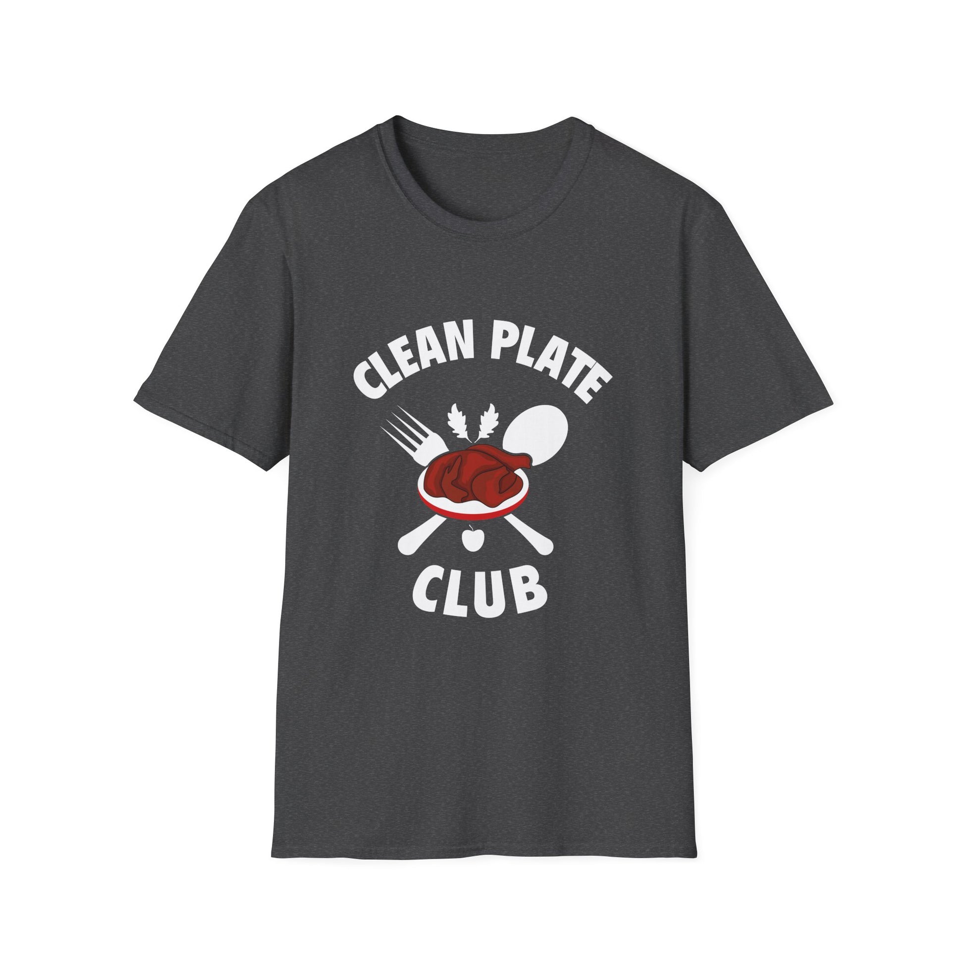 Clean Plate Club T-Shirt — Funny Eating & Foodie Tee  Unisex T-Shirt